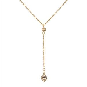 LC Lauren Conrad Y Necklace with fireballs.